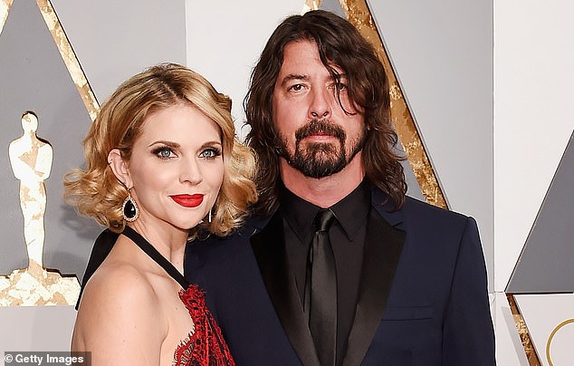 ROMANTIC INfidelity: Dave Grohl (right) recently admitted to cheating on his wife Jordyn Blum (left) and fathering a secret child with another woman. Researchers say that forming deep emotional relationships with someone other than a partner is a common and particularly harmful form of infidelity, which does not always involve any sexual behavior.