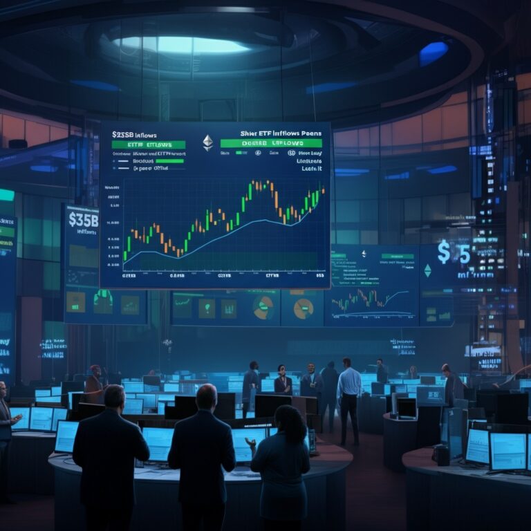 US Spot Bitcoin ETFs Exceed $35 Billion in 2024 Surpassing All Projections